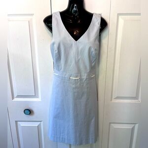 TOMMY HILFIGER, white and blue striped dress, NEW - no tags!